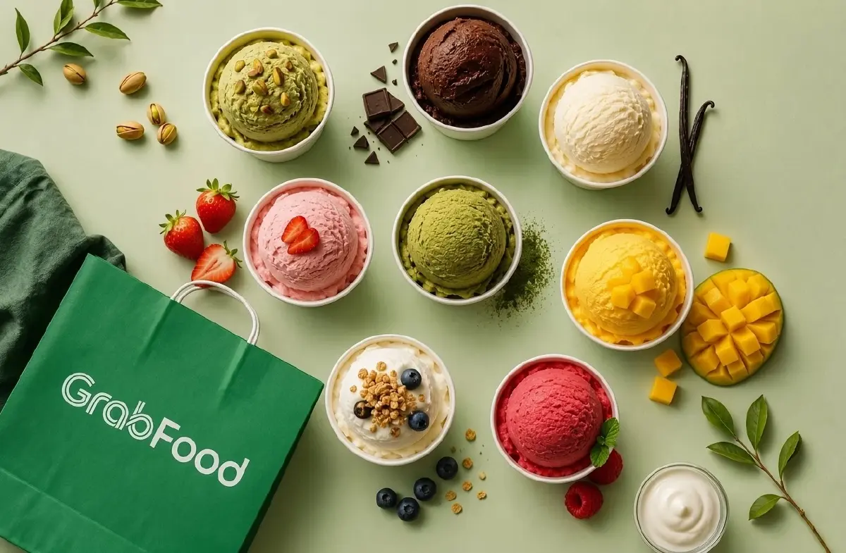 'Gelato Effect' ปลุกตลาดไอศกรีม! แกร็บเผยออเดอร์โต 70% ยอดค้นหาพุ่ง 6 เท่า