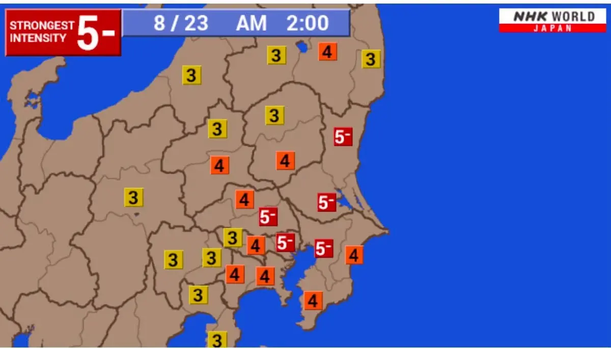 เกิดเหตุ 'แผ่นดินไหว 5.9' อิบารากิ เตือนคนไทยเฝ้าระวัง Aftershock