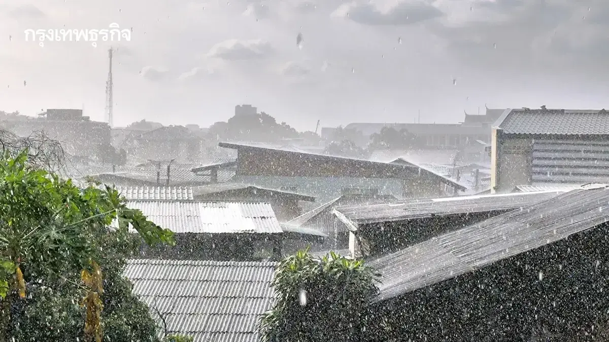 ร่องมรสุมพาดผ่านไทย กทม. ฝนตกหนัก 70% ตามพายุลูกใหม่ จ่อขึ้นฝั่ง