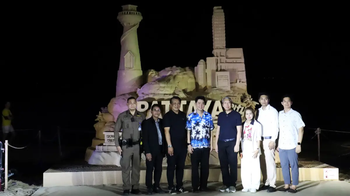 ชวนเที่ยว ‘ศิลปะทราย’ ริมชายหาดพัทยา Pattaya Sand and Art Festival 2026