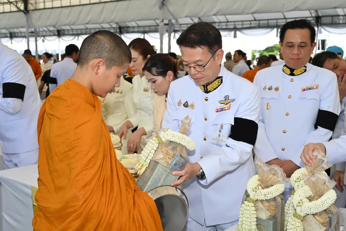 คณะผู้บริหาร ไทยเบฟ ร่วมพิธีถวายพระราชกุศล 12 สิงหาคม น้อมรำลึกพระมหากรุณาธิคุณ