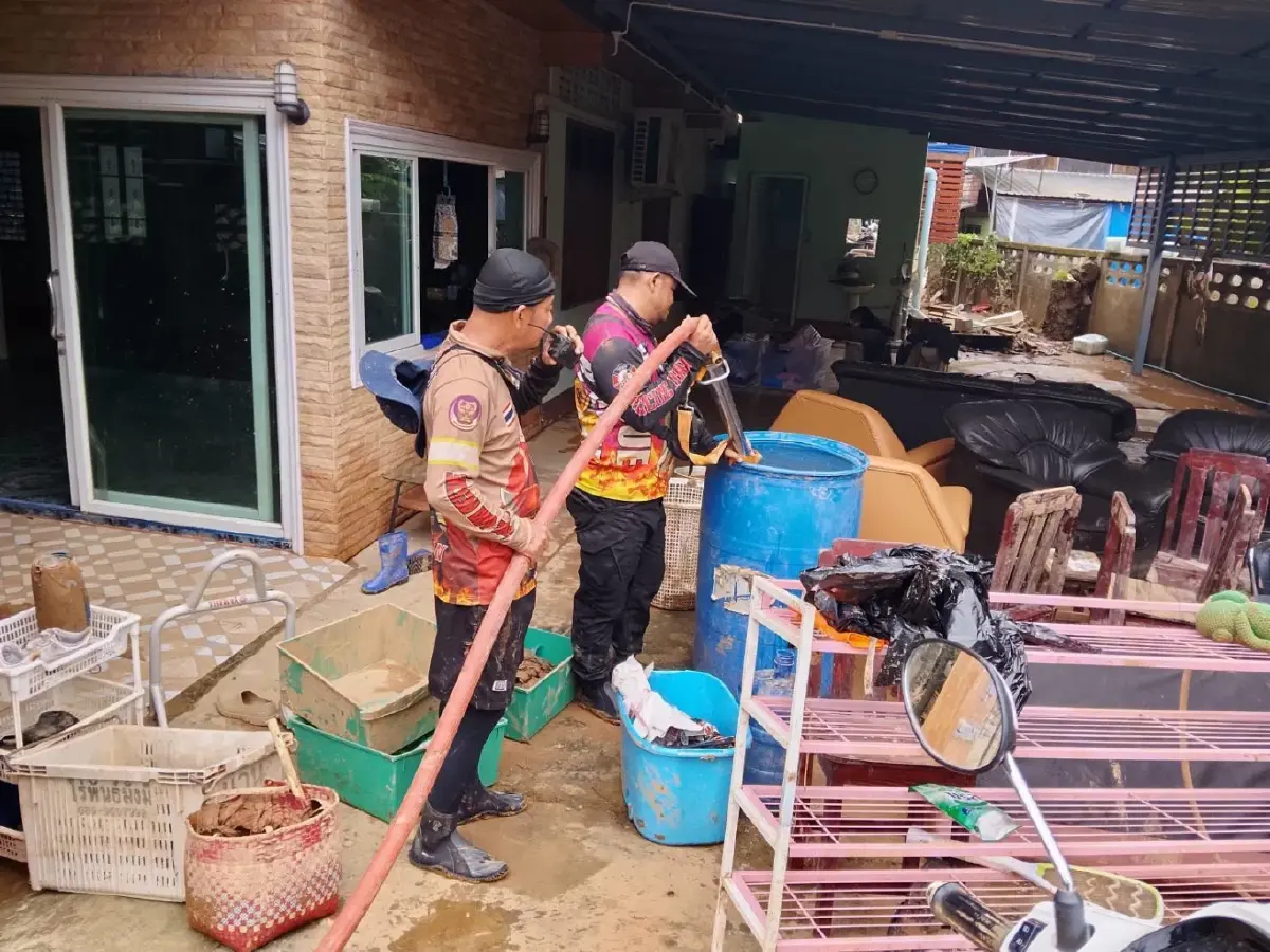ฟื้นฟูน้ำท่วมน่าน 2569 อุตุฯ เตือนร่องมรสุมดักทาง พายุนาร์รา ถล่มทางอ้อม