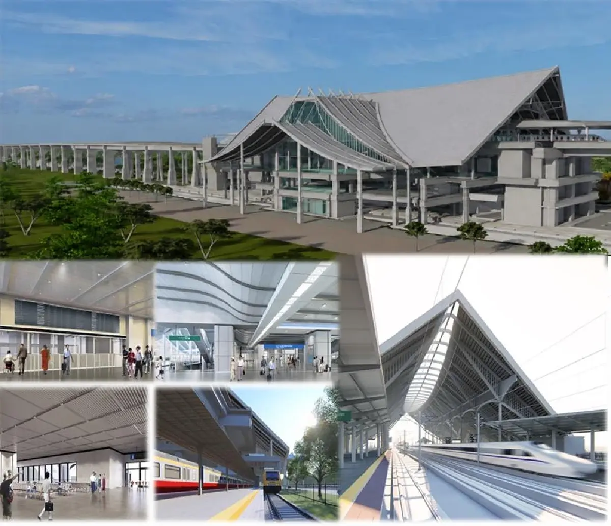 เปิดแบบสถานี 'ไฮสปีดเทรนสระบุรี' อนาคตประตูสู่ภาคอีสาน