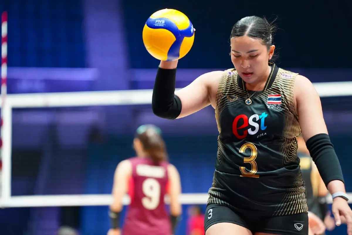 LIVE ถ่ายทอดสดวอลเลย์บอลหญิง 'ไทย พบ คาซัคสถาน' ชิงแชมป์เอเชีย 2026