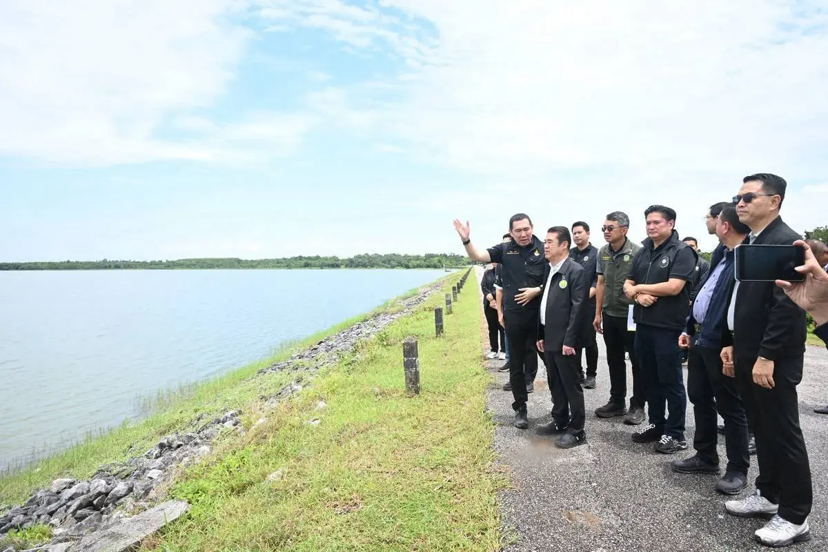 สุริยะ ลงพื้นที่น่าน สั่งชลประทานและฝนหลวงรับมือน้ำท่วม