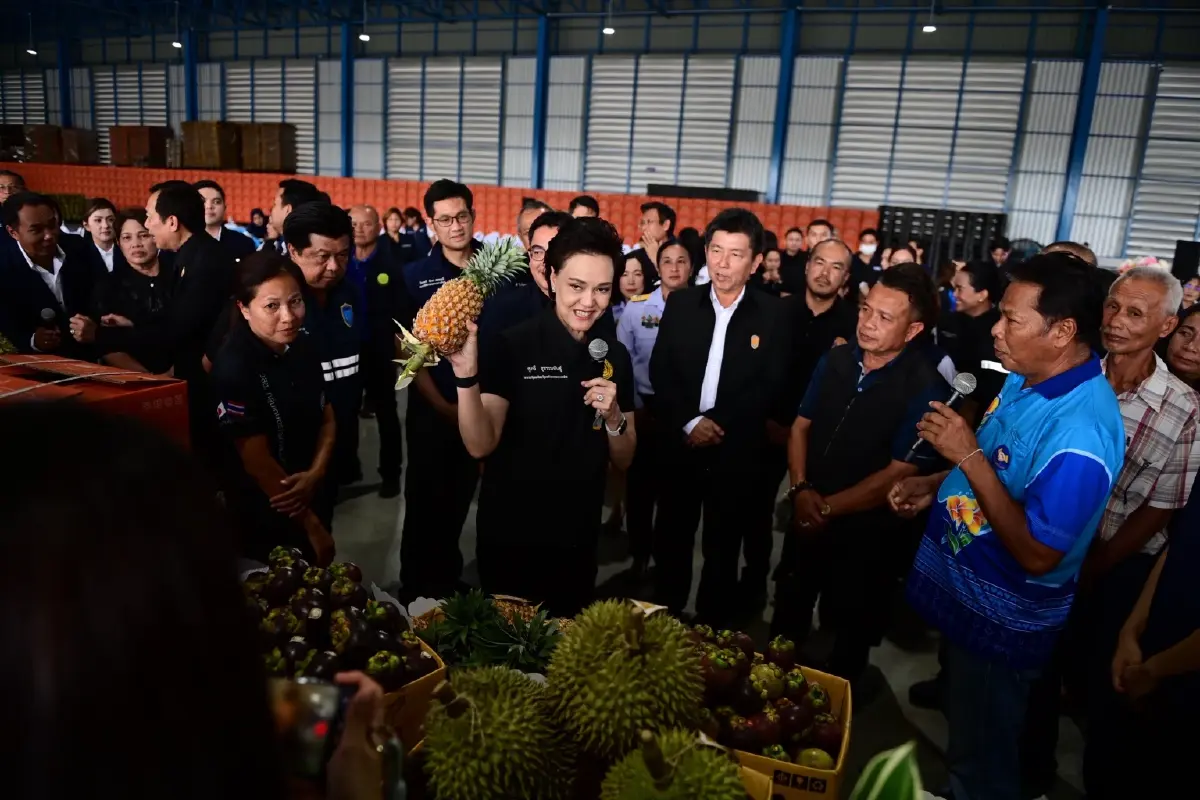“ศุภจี” นำพาณิชย์ ลงชุมพร เร่งพยุงทุเรียนใต้โค้งสุดท้ายฤดูกาล
