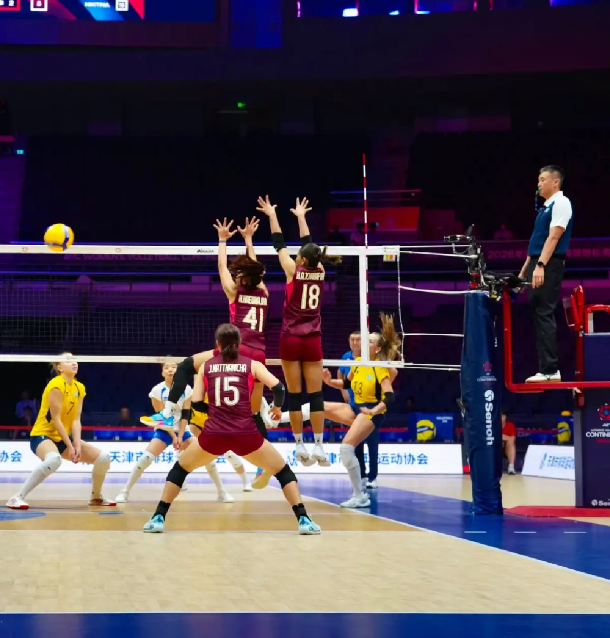 ผลวอลเลย์บอลหญิง ไทย ชนะ คาซัคสถาน 3-1 เซต ลิ่ว 8 ทีม ชิงแชมป์เอเชีย 2026