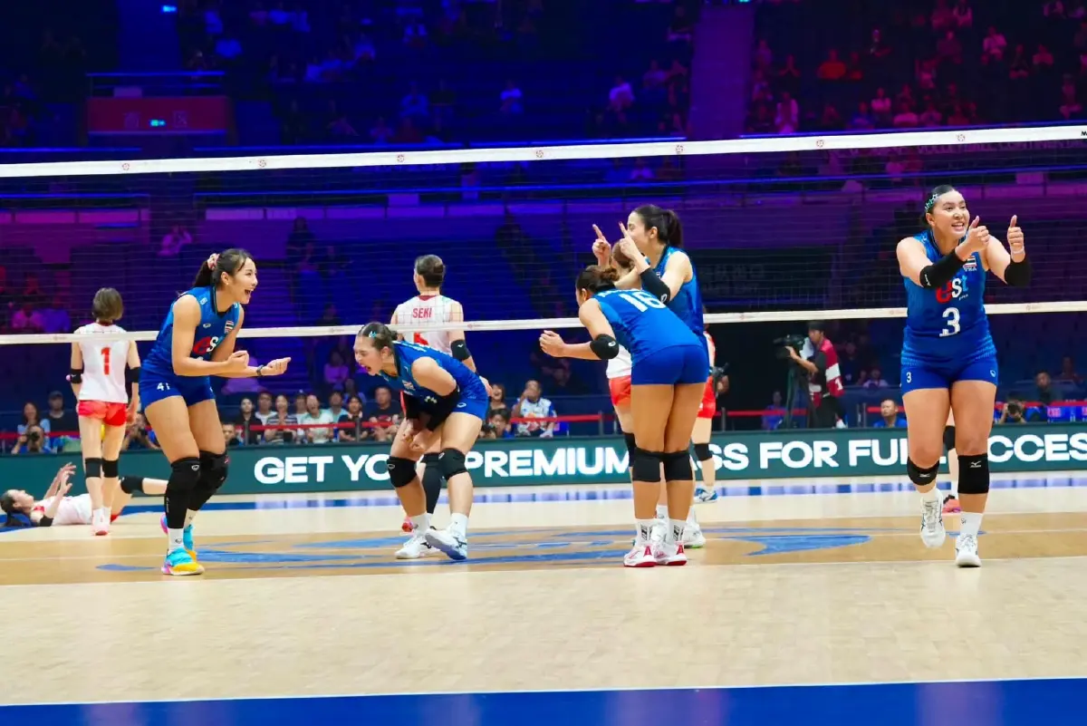 ผลวอลเลย์บอล นักตบสาวไทย ระเบิดฟอร์มเอาชนะ ญี่ปุ่น 3-1 เซต ทะลุชิงแชมป์เอเชีย 2026