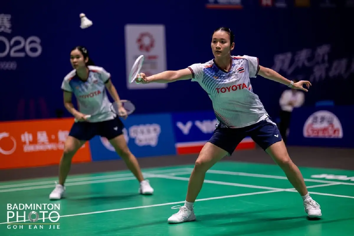 ถ่ายทอดสดแบดฯ เชียร์ อันนา-มูนา 'ไทย พบ เกาหลีใต้' Korea Masters 2026
