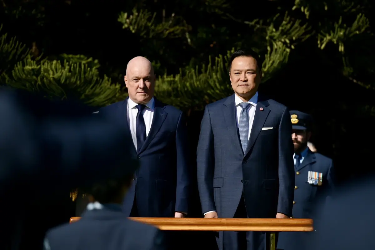 'อนุทิน' เปิดฉากเยือนนิวซีแลนด์เป็นทางการ รับการต้อนรับจากเผ่าเมารี