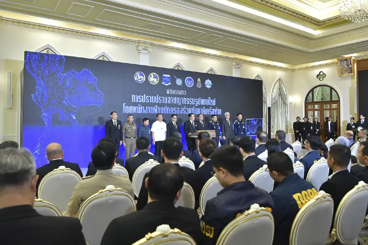 รัฐบาลลุยปราบอาชญากรรมรูปแบบใหม่ เน้น 3 แนวทาง 'อุดช่องโหว่-จัดระเบียบธุรกิจ-อาวุธปืน'