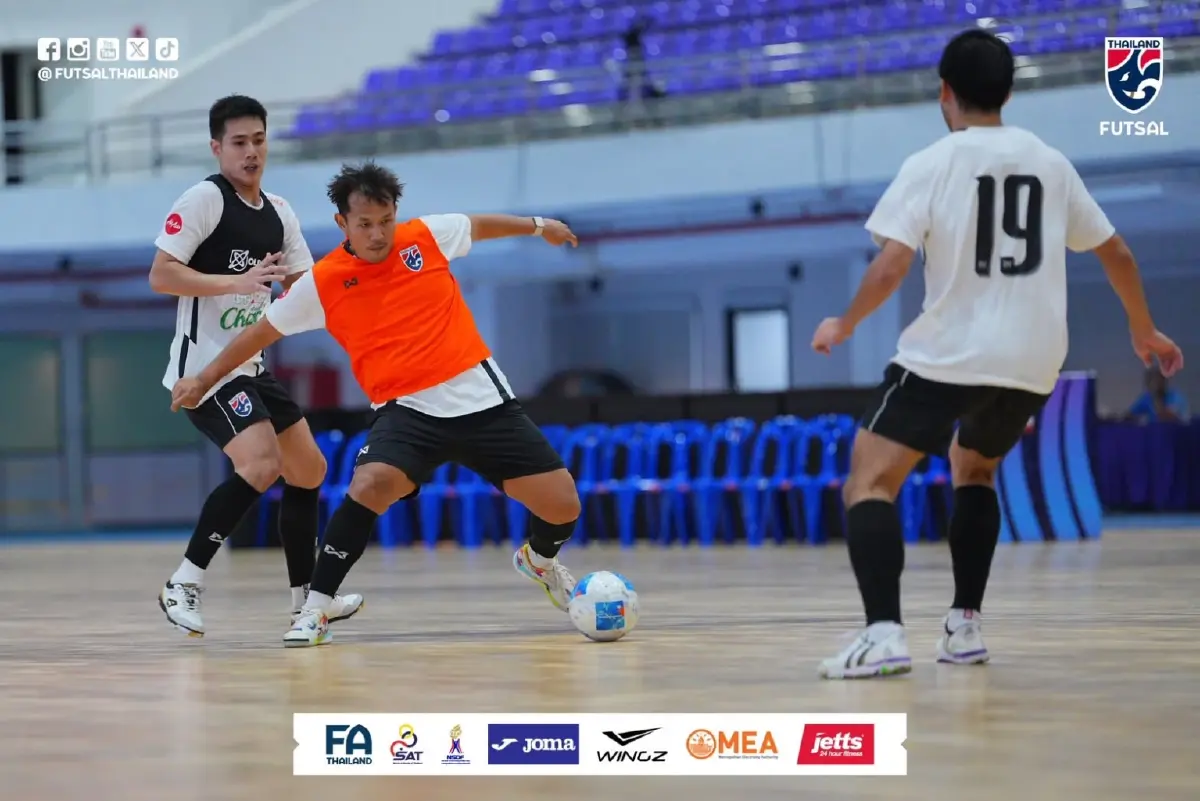 ถ่ายทอดสดฟุตซอล ไทย พบ นิวซีแลนด์ ดูบอลสด Continental Futsal Championship 2026
