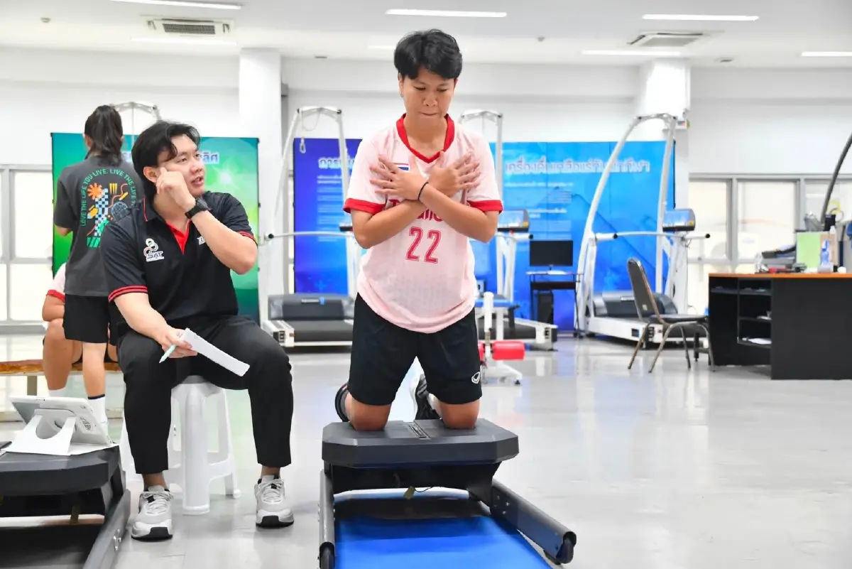 ฟุตบอลหญิงไทย ทดสอบร่างกายก่อนเข้าแคมป์เก็บตัวเตรียมลุยศึก เอเชียน เกมส์ ครั้งที่ 20