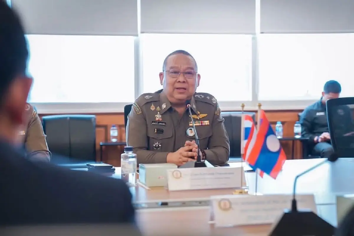 ลาว - ธนาคาร LDB เข้าพบ ผบช.ก. ดำเนินคดี 3 บัญชีโซเชียล
