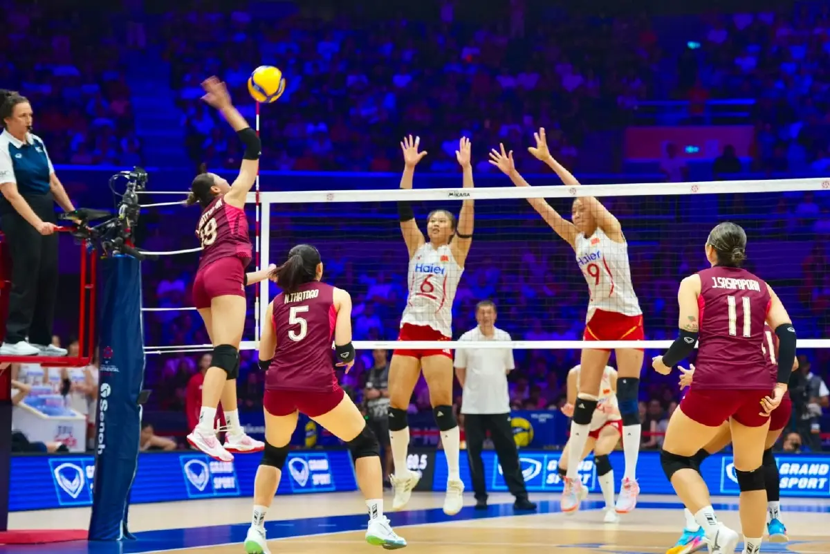 สาวไทย โค่น จีน 3-2 เชต ผงาดแชมป์เอเชีย 2026 คว้าตั๋วโอลิมปิก LA2028