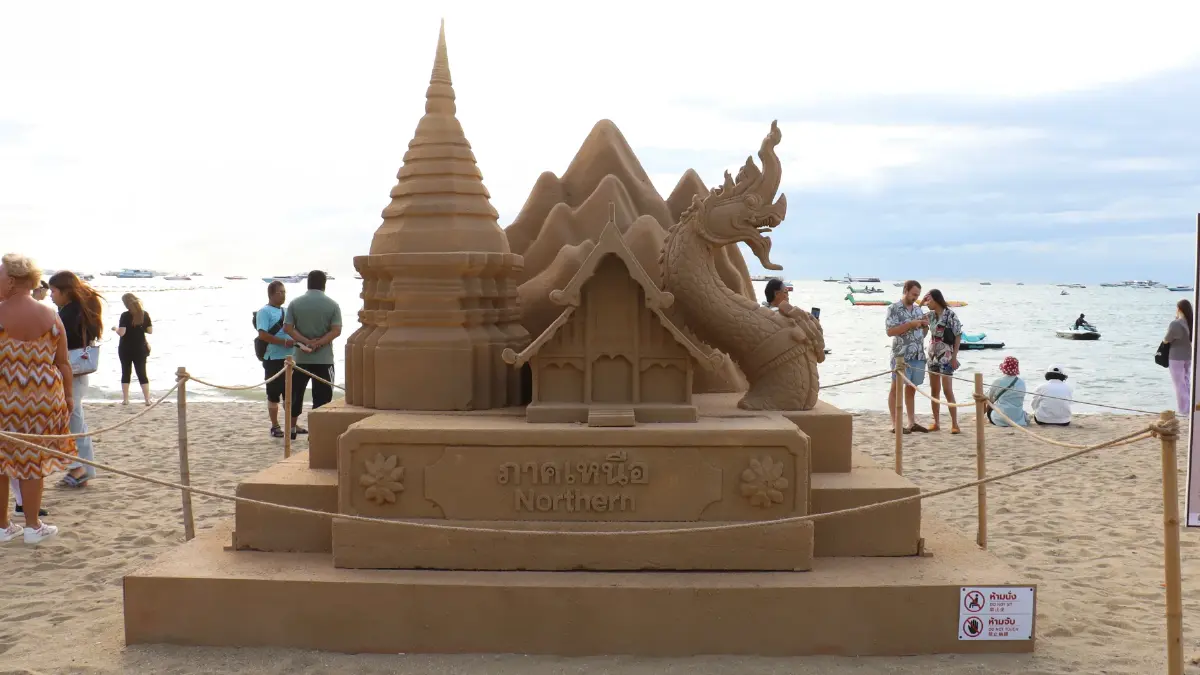 ชวนเที่ยว ‘ศิลปะทราย’ ริมชายหาดพัทยา Pattaya Sand and Art Festival 2026