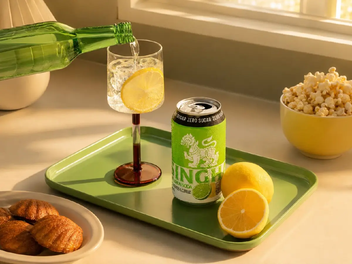 'สิงห์ เลมอนโซดา' ส่งรสใหม่ Lime Lemon ชูความสดชื่นจากเลมอน