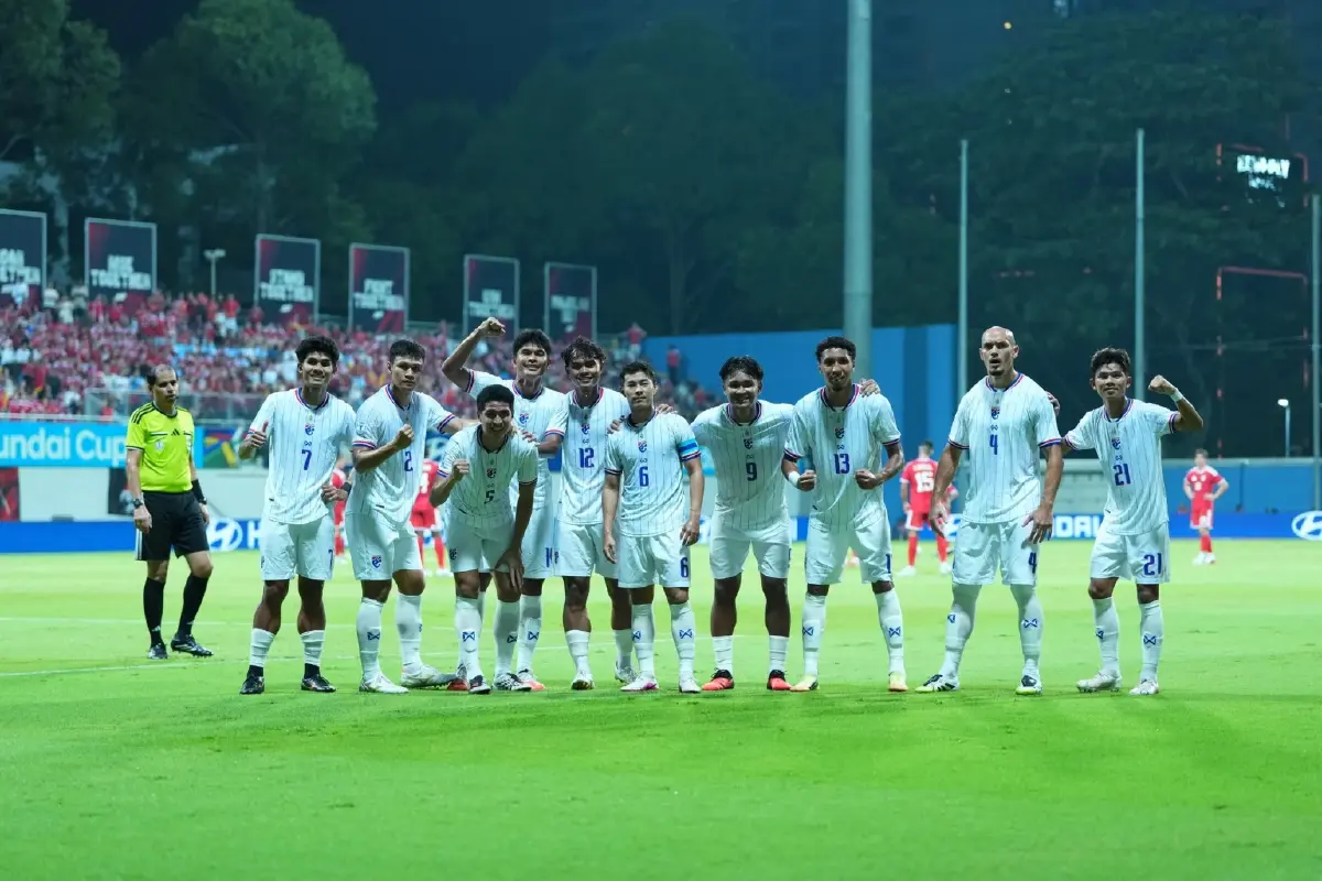 ผลบอล ทีมชาติไทย บุกชนะ สิงคโปร์ 3-1 ศึก ASEAN Cup 2026 รอบรองฯ นัดแรก