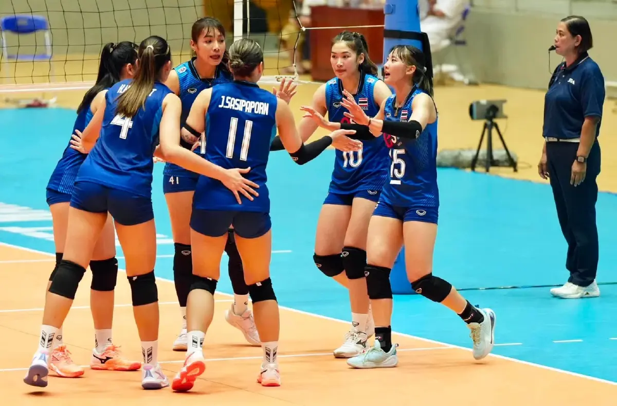 ถ่ายทอดสดวอลเลย์บอลหญิง ทีมชาติไทย พบ ฟิลิปปินส์ SEA V Cup 2026 ดูสด