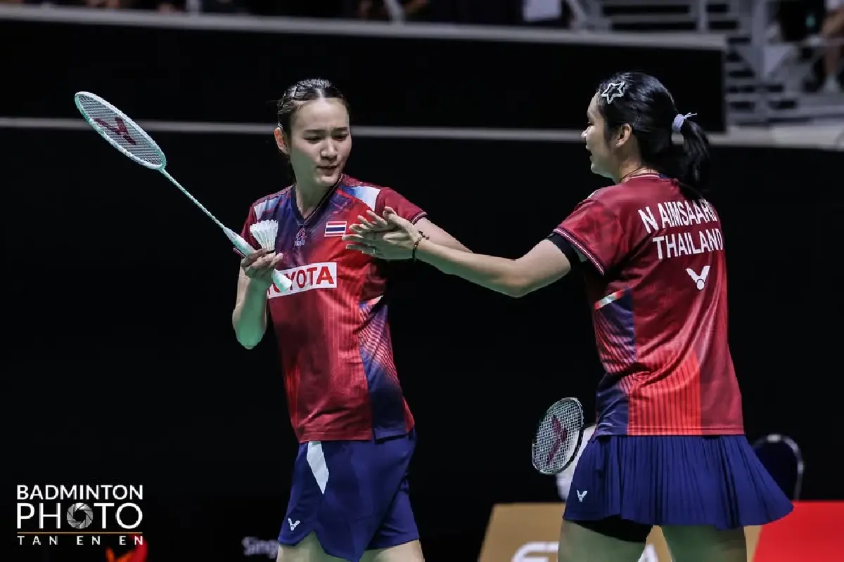 ถ่ายทอดสดแบดมินตัน อันนา-มูนา 'ไทย พบ เกาหลีใต้' Korea Masters 2026