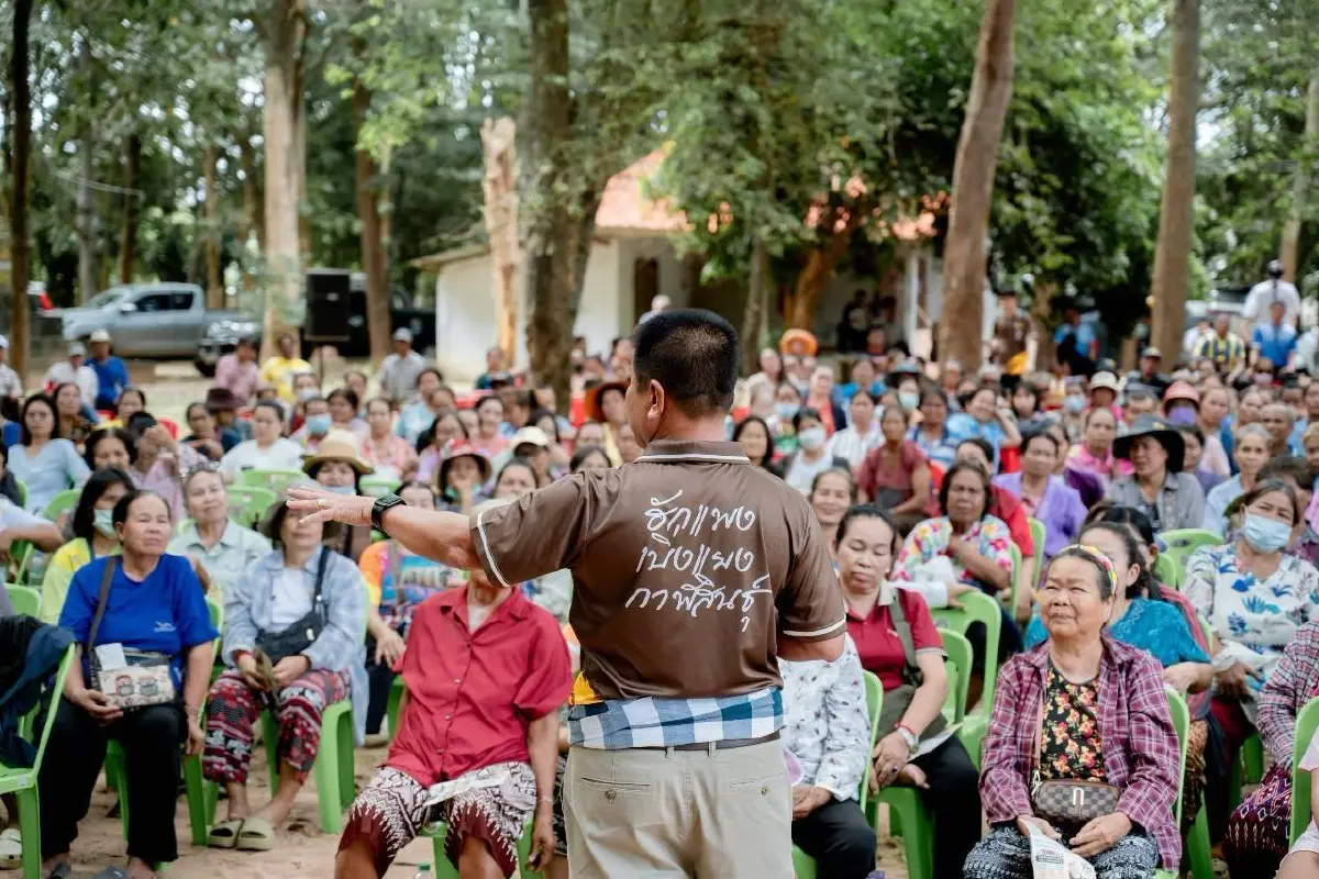 'กำนันหิต' ปราศรัยโค้งสุดท้ายเลือกตั้งนายกอบจ.ชู 'เปลี่ยนกาฬสินธุ์