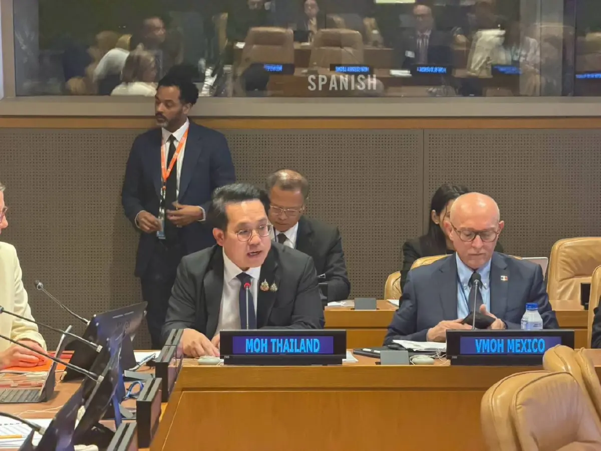 ไทยลดอัตราตายแม่และเด็กต่ำกว่าเป้าหมาย SDGs 'พัฒนา'โชว์เวที UNGA81