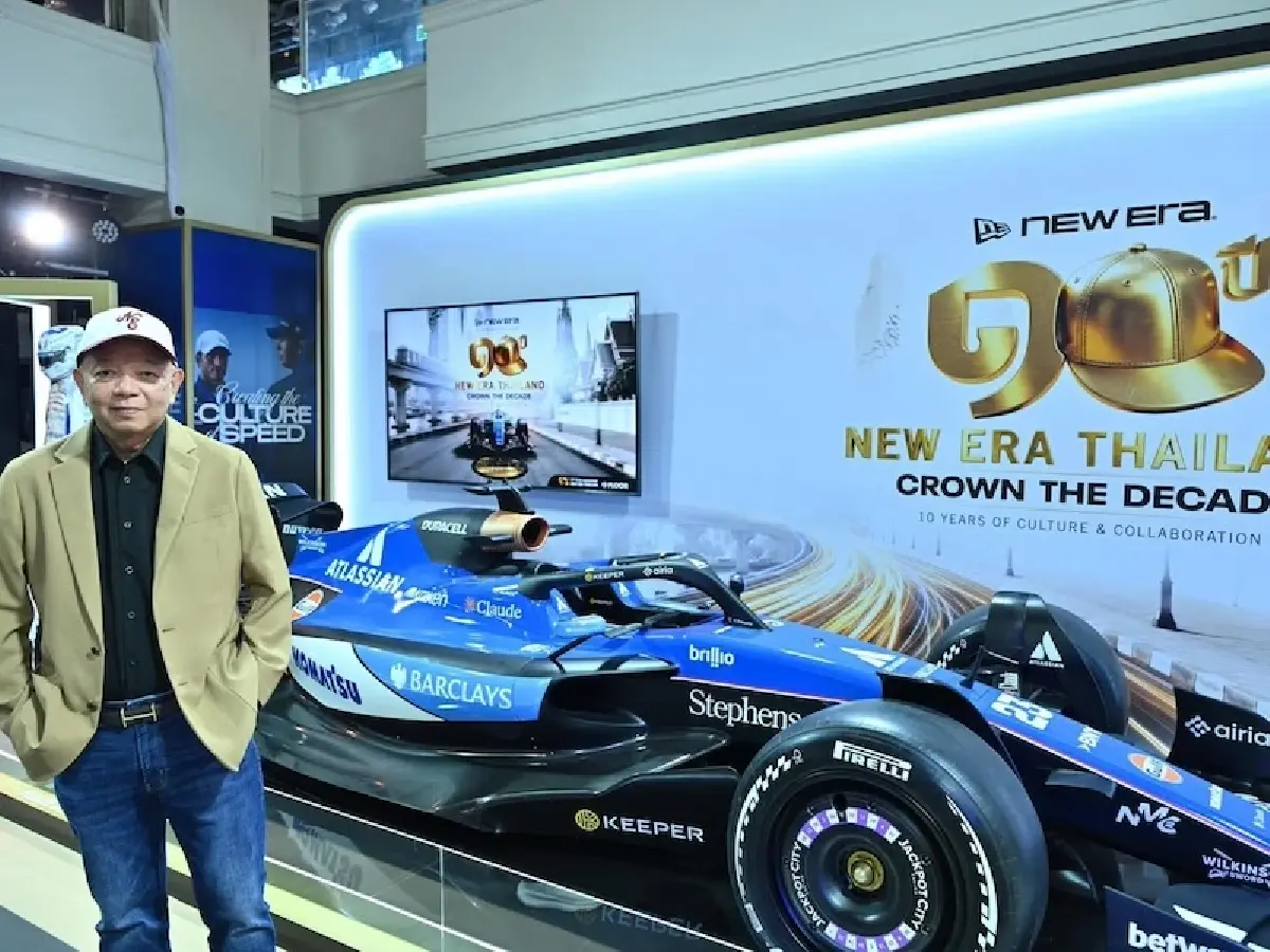 รถ F1 ส่งตรงถึงไทย ฉลอง 10 ปี ‘New Era’  ยกตลาดเอเชียแปซิฟิกโตสุดในโลก