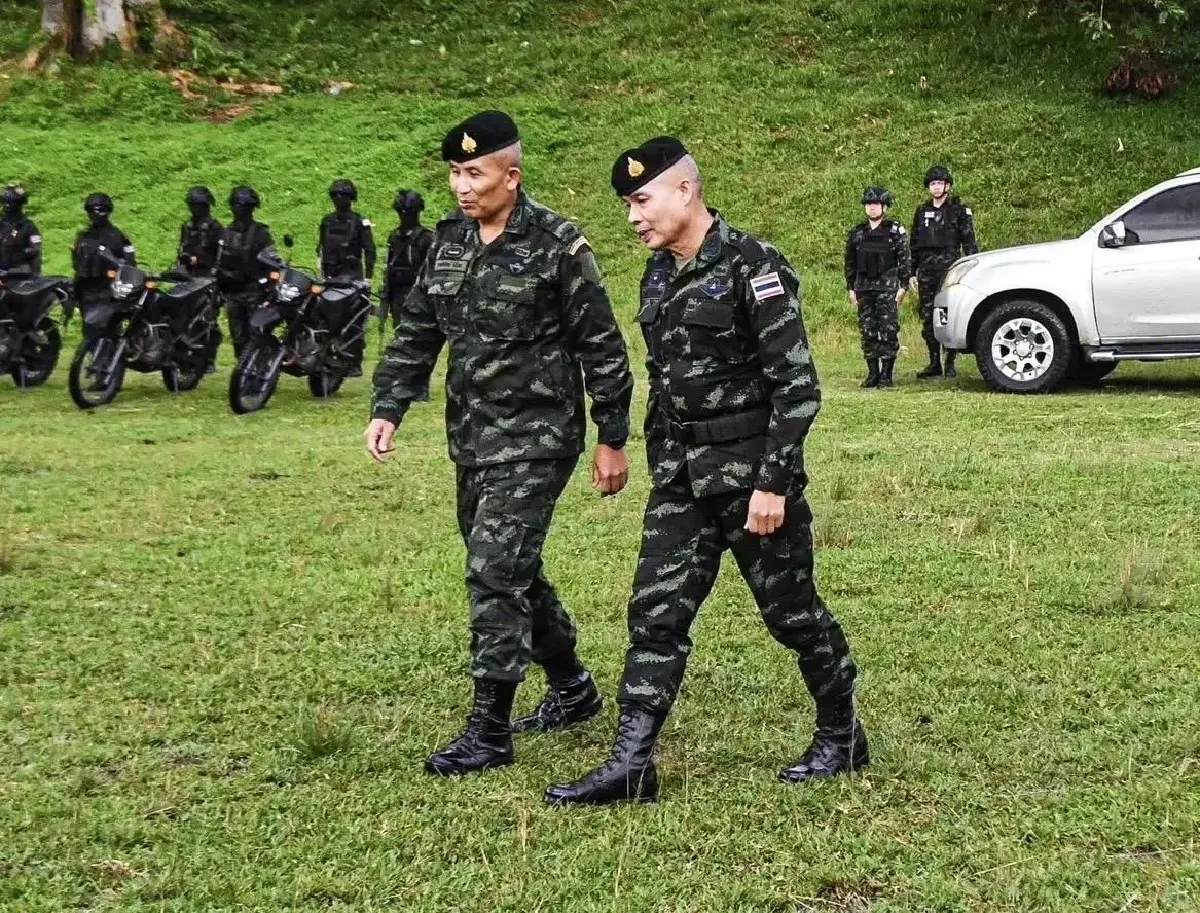 ทบ. ส่ง 'เทพพิทักษ์' นั่ง  'ผบ. ฉก. นราธิวาส' ประเดิม ตรวจฐานพระตำหนักสุคิริน