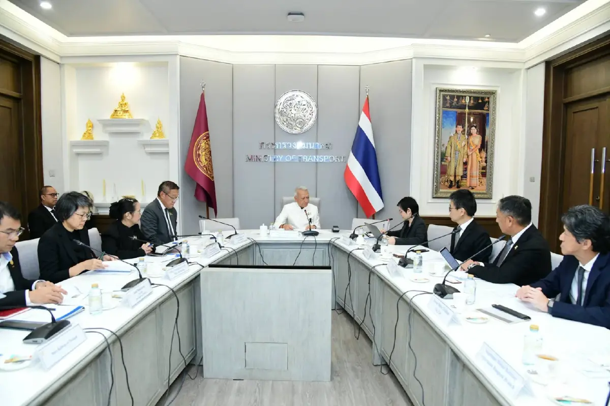 คมนาคม ถก JETRO เร่งแก้คอขวด แหลมฉบัง-ICD-สุวรรณภูมิ ลุยทางรางหนุนลงทุนไทย