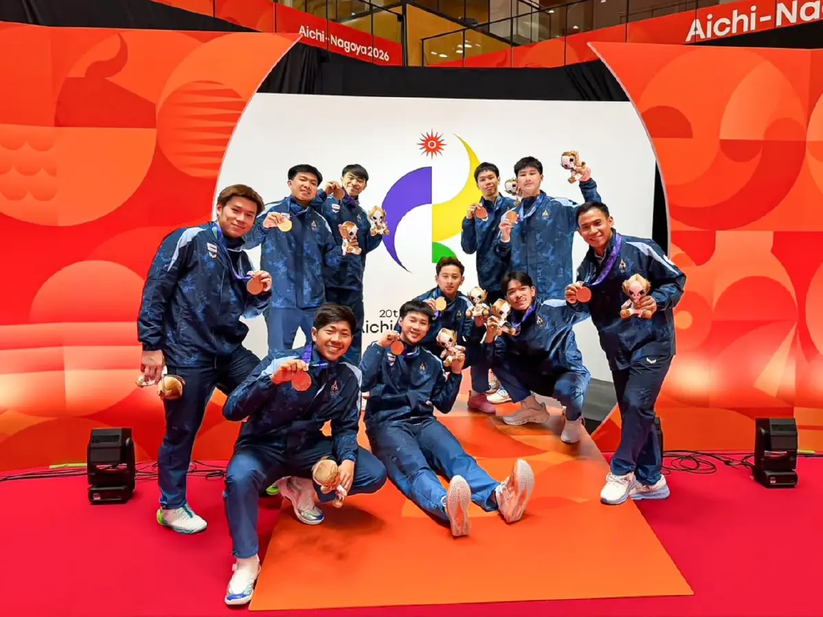 ถ่ายทอดสดแบดมินตัน บาส-เฟม ทีมชาติไทย พบ ญี่ปุ่น เอเชียนเกมส์ 2026