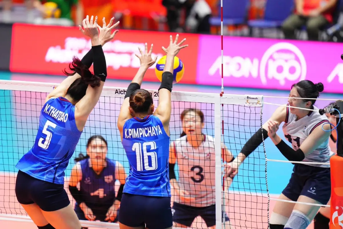 ไทย ต้อน เกาหลีใต้ 3-0! คว้าเหรียญทองแดง ศึกเอเชียนเกมส์ 2026