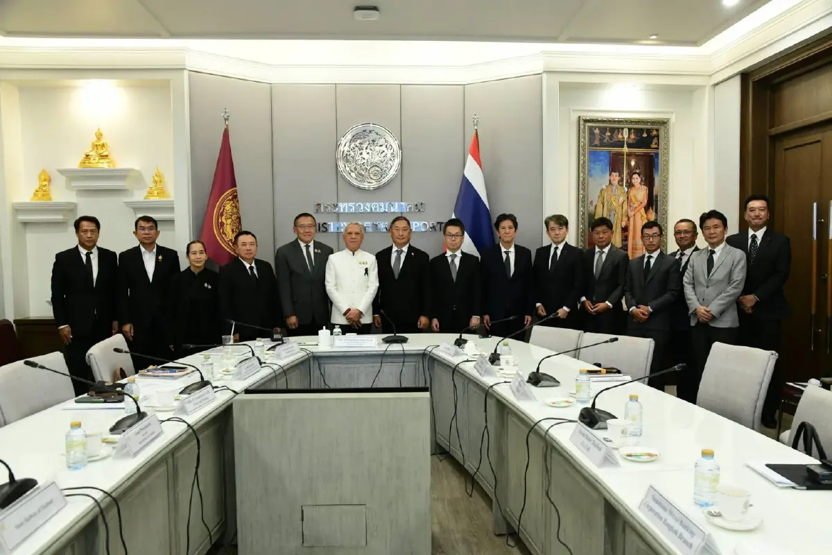 คมนาคม ถก JETRO เร่งแก้คอขวด แหลมฉบัง-ICD-สุวรรณภูมิ ลุยทางรางหนุนลงทุนไทย