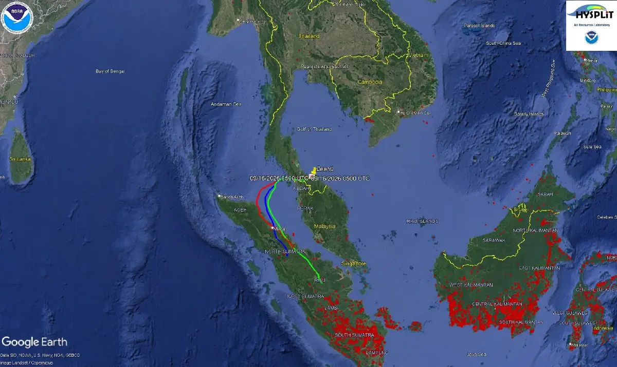 หมอกควันข้ามแดน จ่อถล่มใต้ รับภัยซ้อน เอลนีโญ-จุดความร้อนอินโดฯ