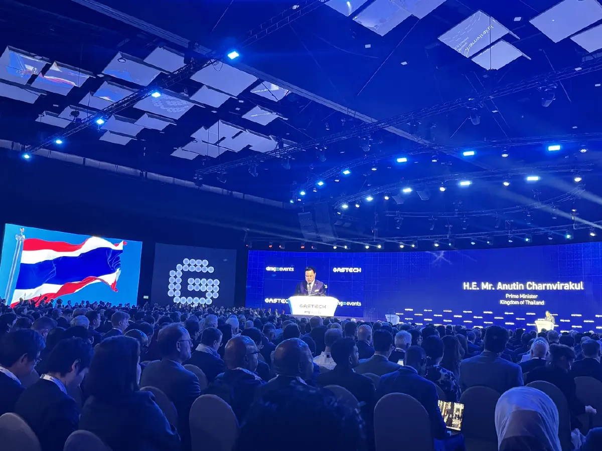 อนุทินเปิดงาน Gastech2026 ดันงบฯ 5 หมื่นล้านเปลี่ยนผ่านโซลาร์