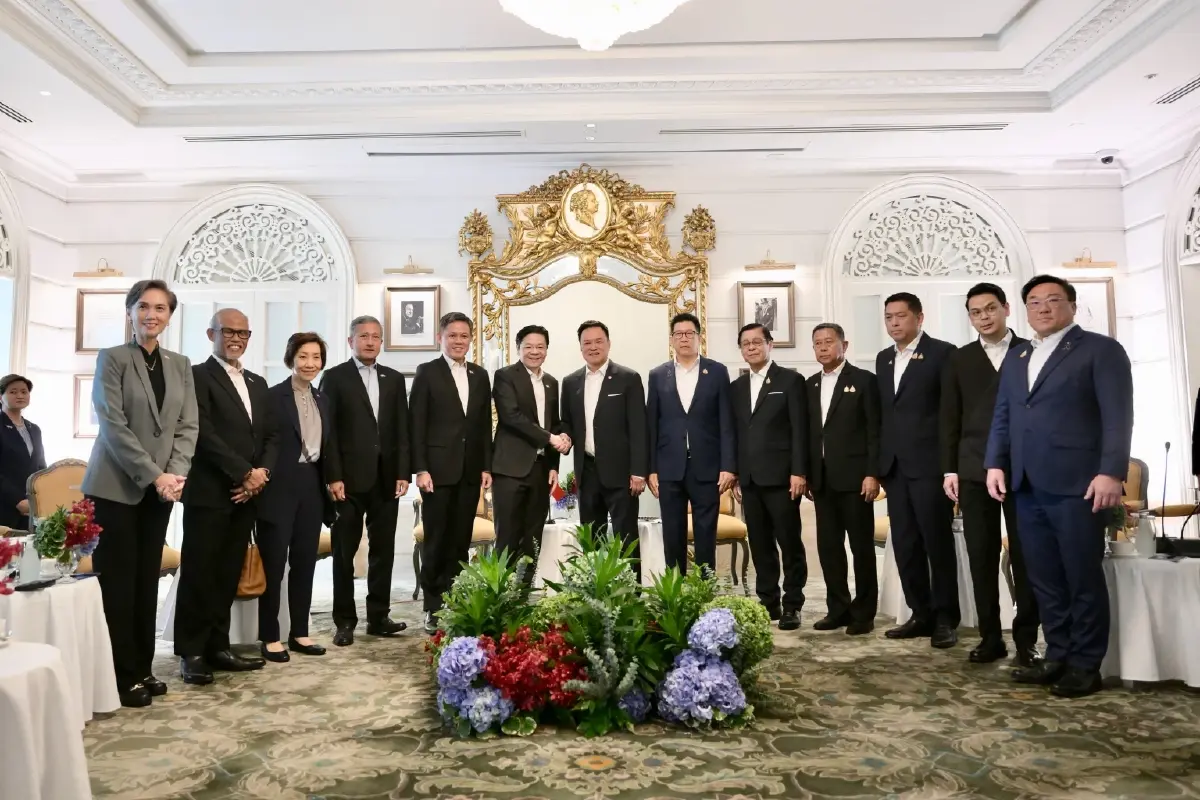 ‘อนุทิน-ลอว์เรนซ์ หว่อง’ เห็นพ้อง ไทย-สิงคโปร์ เดินหน้าภายใต้4เสาหลัก