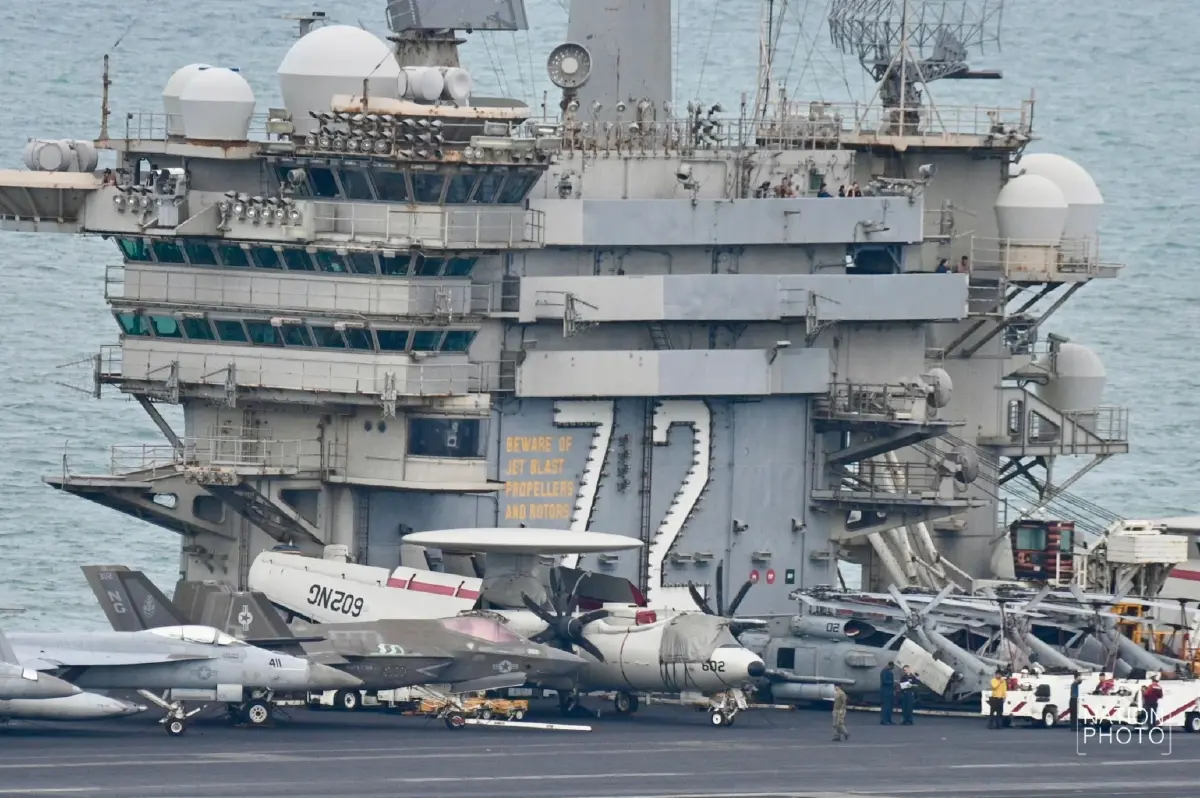 เรือบรรทุกเครื่องบินสหรัฐ USS Abraham Lincoln ถึงไทย ปักหมุดพัทยาพักผ่อน