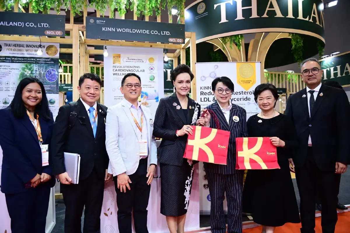 "พาณิชย์" นำ 20 ผู้ประกอบการ "อาหารสุขภาพ–สมุนไพร–Nutraceutical " บุกตลาดอินเดีย