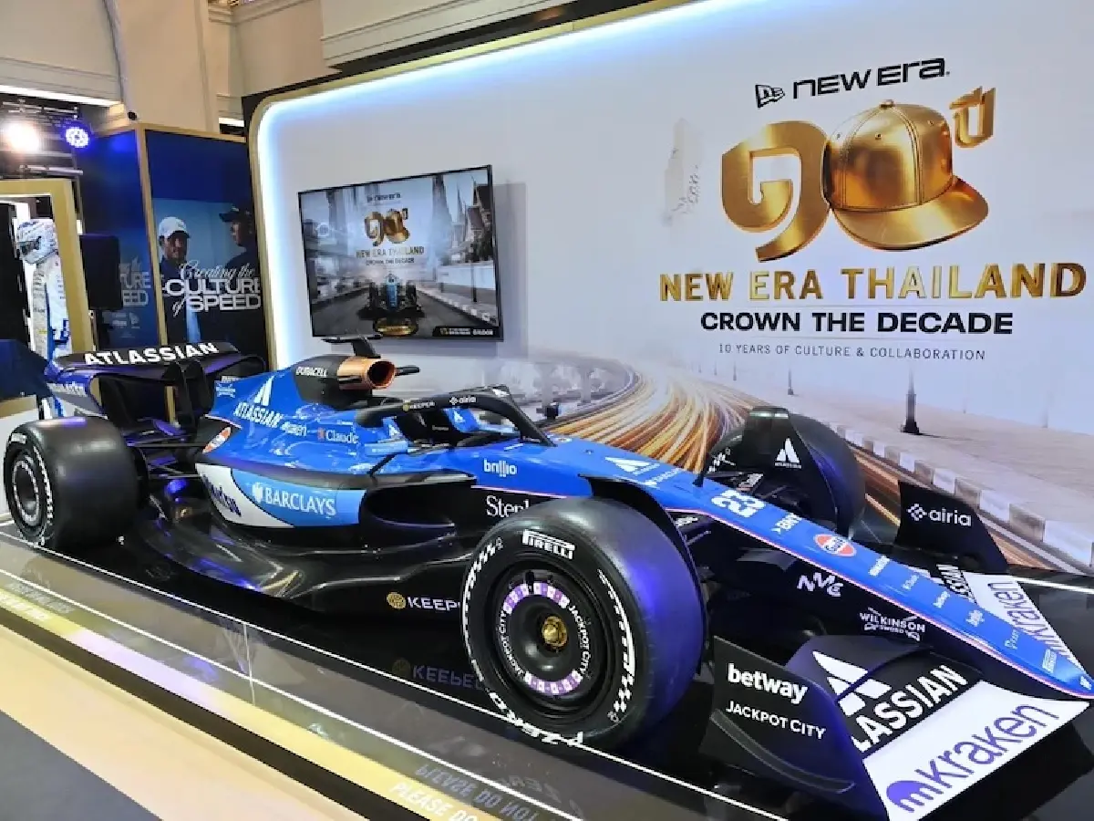 รถ F1 ส่งตรงถึงไทย ฉลอง 10 ปี ‘New Era’  ยกตลาดเอเชียแปซิฟิกโตสุดในโลก