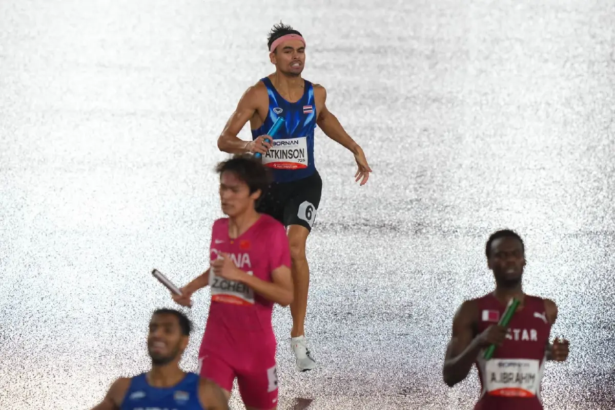 ดูสด 'จอชชัว' นำกรีฑาไทย วิ่งผลัด 4x400 เมตร ชิงเหรียญทอง เอเชียนเกมส์ 2026