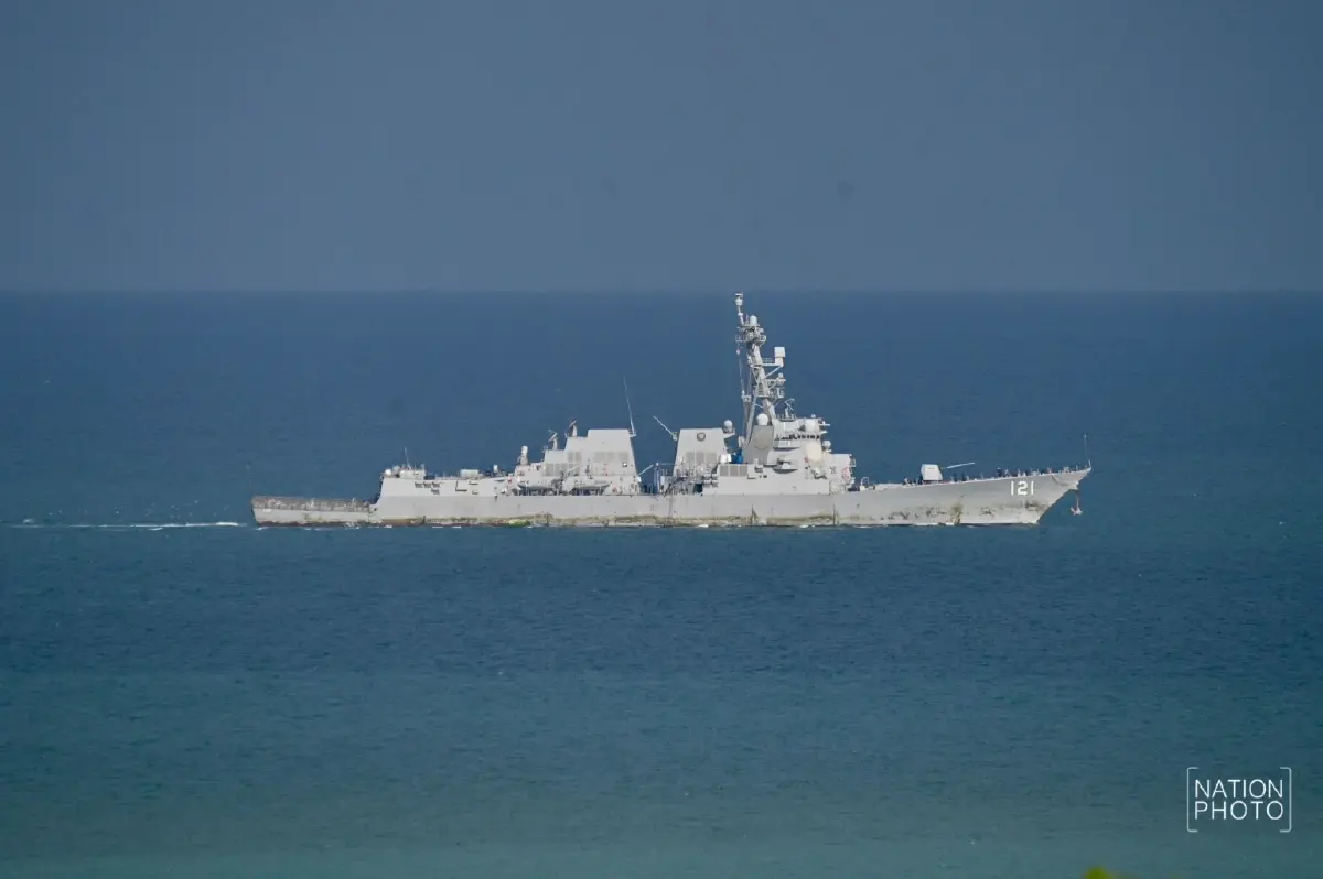 เรือบรรทุกเครื่องบินสหรัฐ USS Abraham Lincoln ถึงไทย ปักหมุดพัทยาพักผ่อน