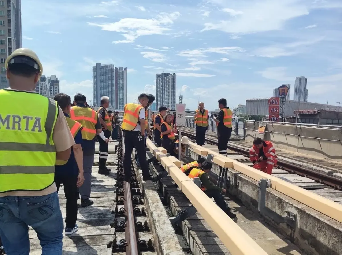 ‘ภัทรพงศ์’ สอบเหตุ MRT สายสีน้ำเงิน ลุ้นกลับมาเปิดบริการพรุ่งนี้