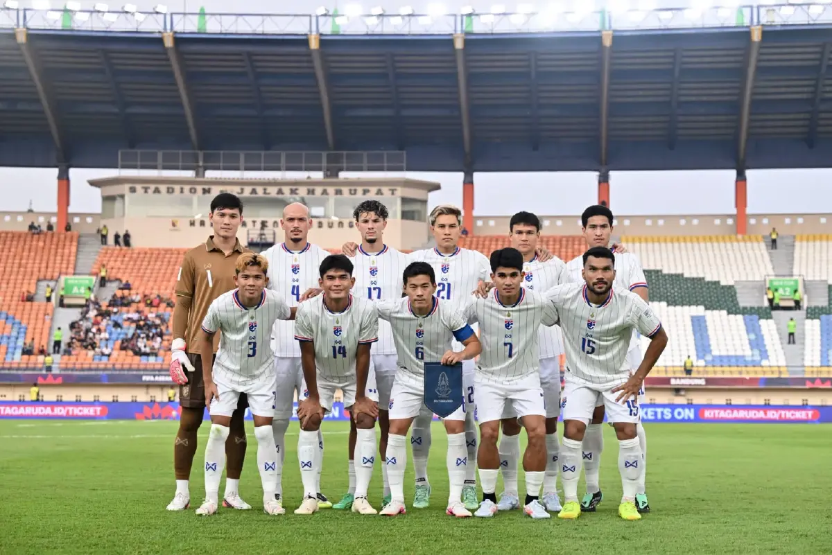 ผลบอล ทีมชาติไทย ชนะ ปากีสถาน 4-0 ประเดิมศึก FIFA ASEAN CUP 2026
