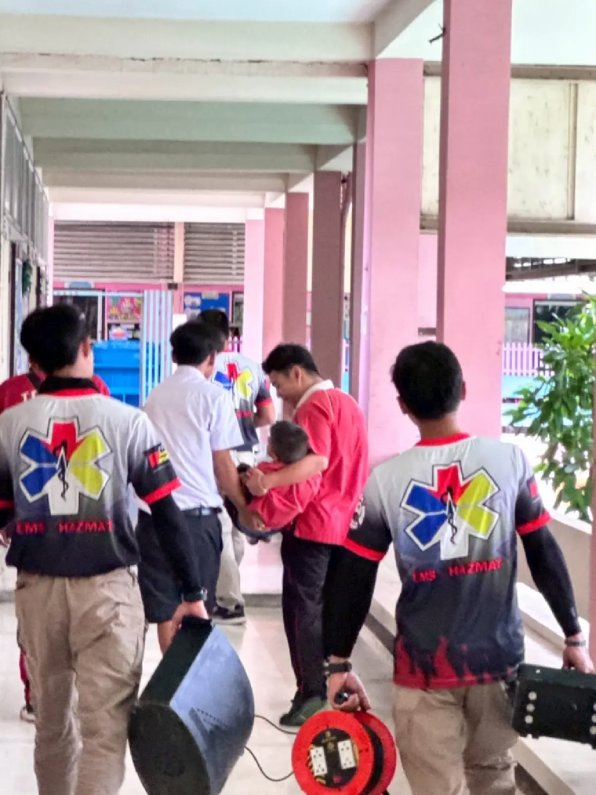 โครงการบางจากห่วงใย ปลอดภัยในโรงเรียน เตรียมพร้อมก่อนเหตุไม่คาดคิด ด้วยการฝึก 'หนี ซ่อน สู้'
