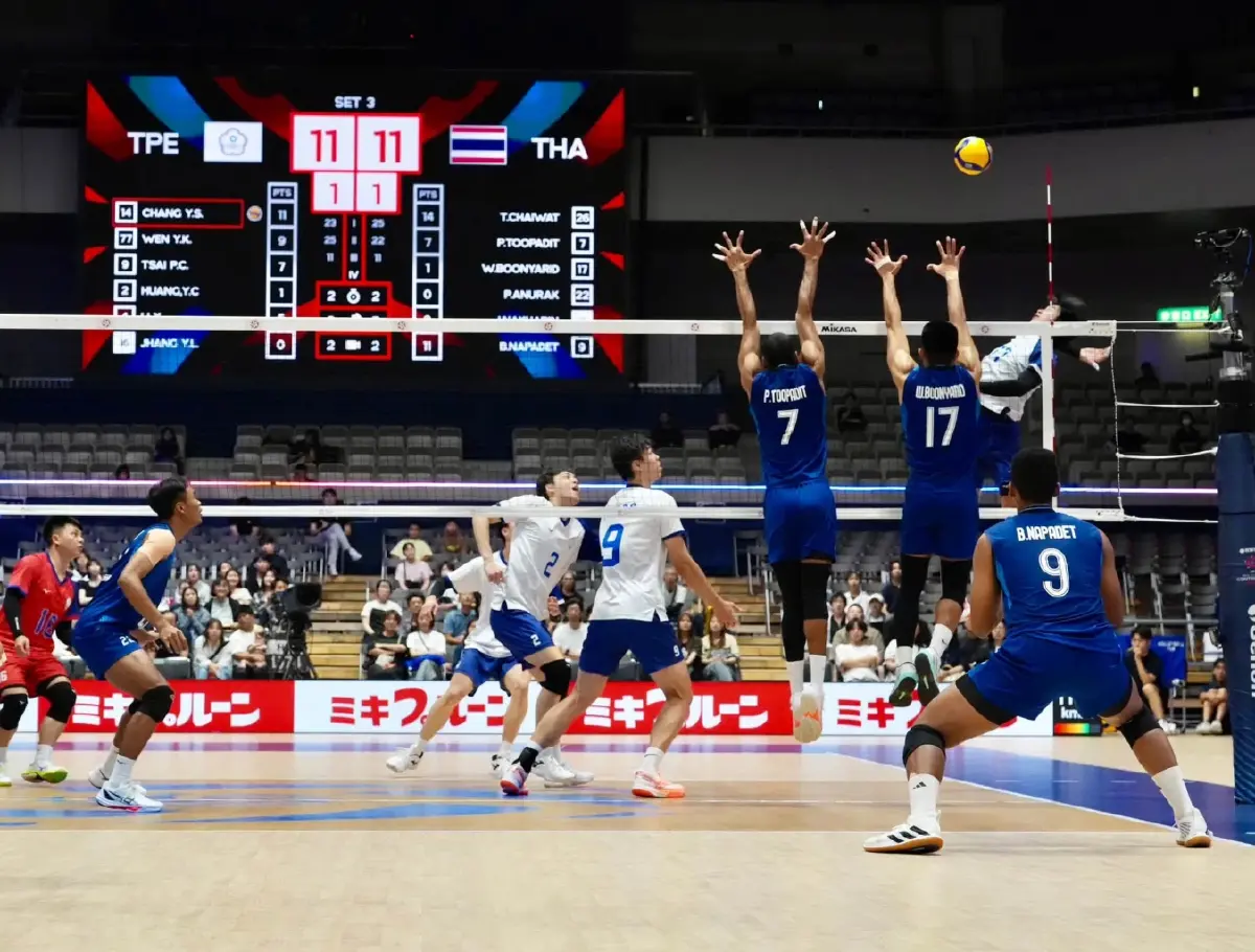 เปิดโปรแกรมวอลเลย์บอลชาย ชิงแชมป์เอเชีย 2026 รอบ 8 ทีม ไทย พบ ออสเตรเลีย