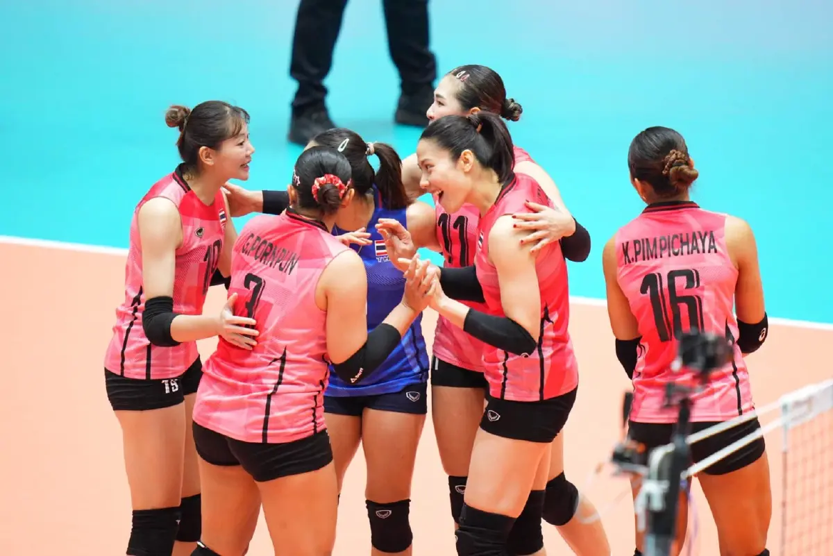 โปรแกรมวอลเลย์บอลหญิง ทีมชาติไทย เอเชียนเกมส์ 2026 รอบ 8 ทีมสุดท้าย