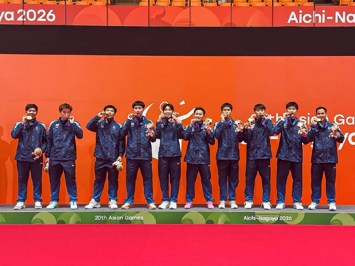 ถ่ายทอดสดแบดมินตัน บาส-เฟม ทีมชาติไทย พบ ญี่ปุ่น เอเชียนเกมส์ 2026
