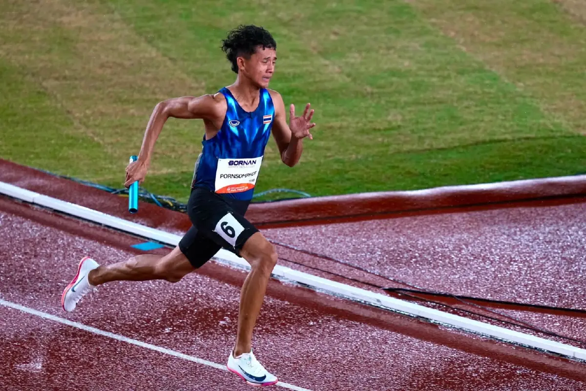 ดูสด 'จอชชัว' นำกรีฑาไทย วิ่งผลัด 4x400 เมตร ชิงเหรียญทอง เอเชียนเกมส์ 2026