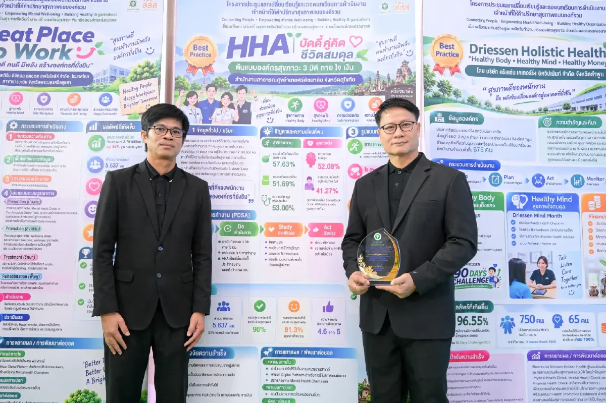 เปลี่ยน ‘ออฟฟิศ’ เป็น ‘พื้นที่ปลอดภัยทางใจ’ HHA ‘ซ่อมใจคนทำงาน’
