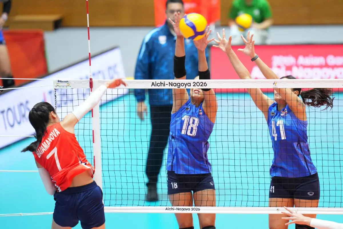 ฟอร์มดุ ตบสาวไทย ทุบ คีร์กีซสถาน 3-0 คว้าตั๋ว 8 ทีม เอเชียนเกมส์ 2026