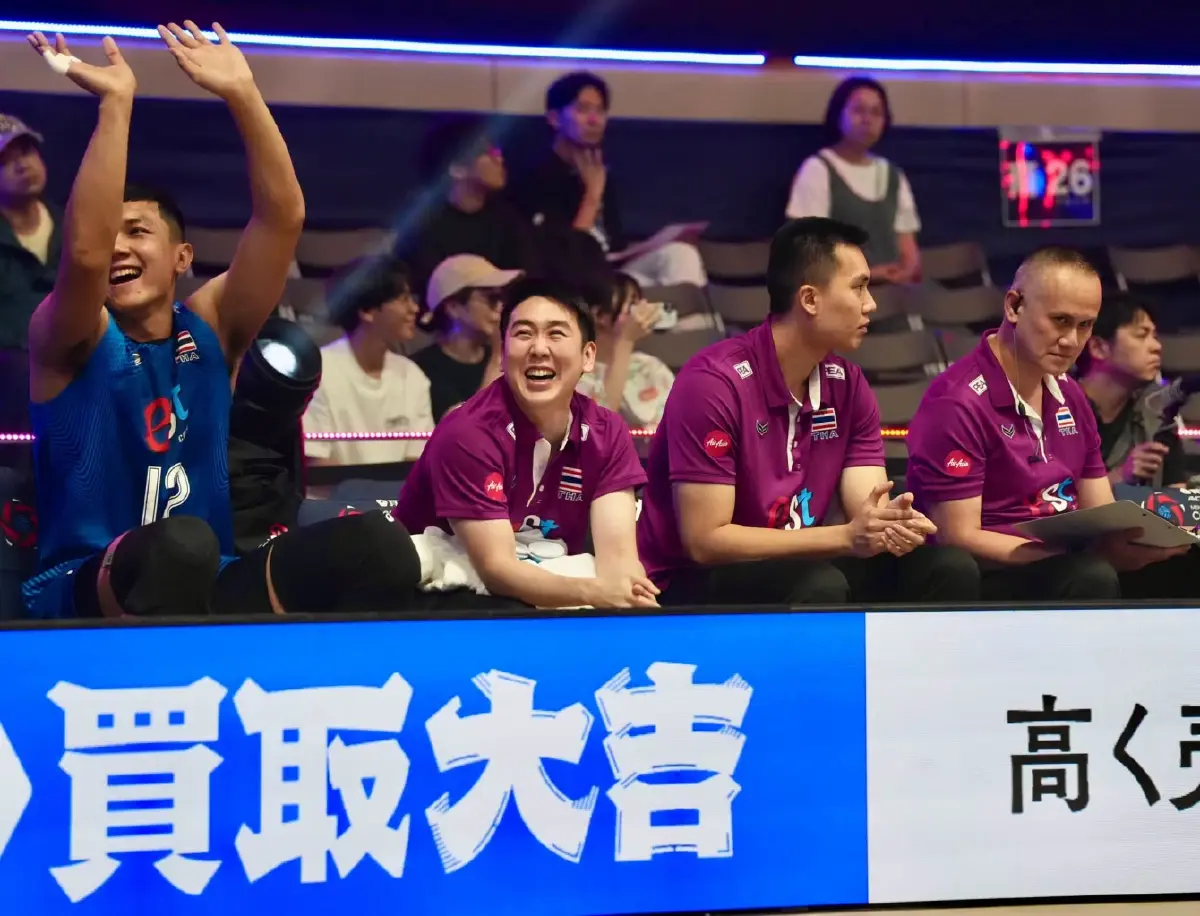 ดูฟรี LIVE ถ่ายทอดสดวอลเลย์บอลชาย 'ไทย พบ ไชนีส ไทเป' ชิงแชมป์เอเชีย 2026